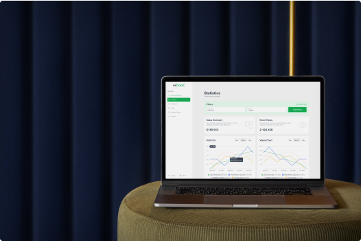 Complete statistics for each event